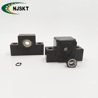 kaufen Carbonstahl-Kugelumlaufspindel-Lagerung RoHS EK05 JIS B 1191 Quadratisch gelagerte Seite Online-Herstellung